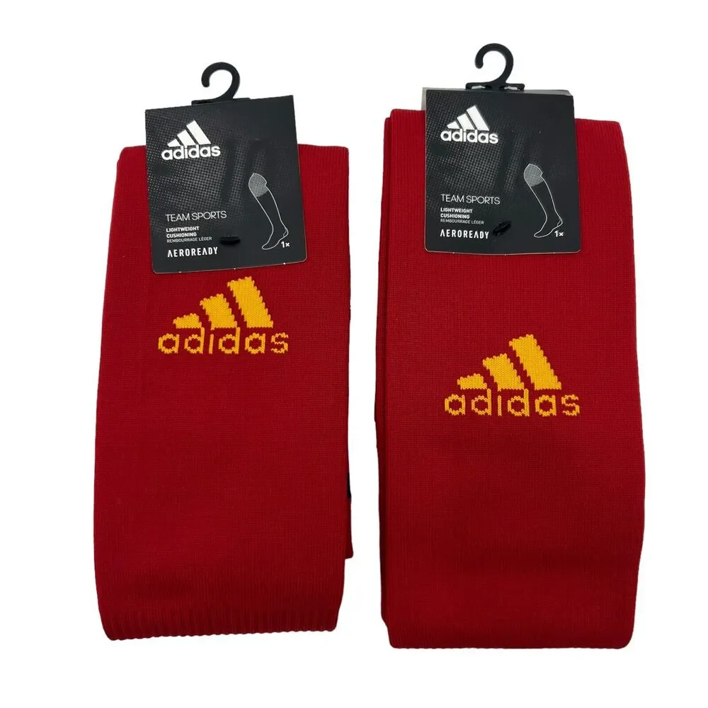 Lot 2- Adidas Socks Mens 1X Red Miadisock Aeroready ASU Sun Devils Team Colors